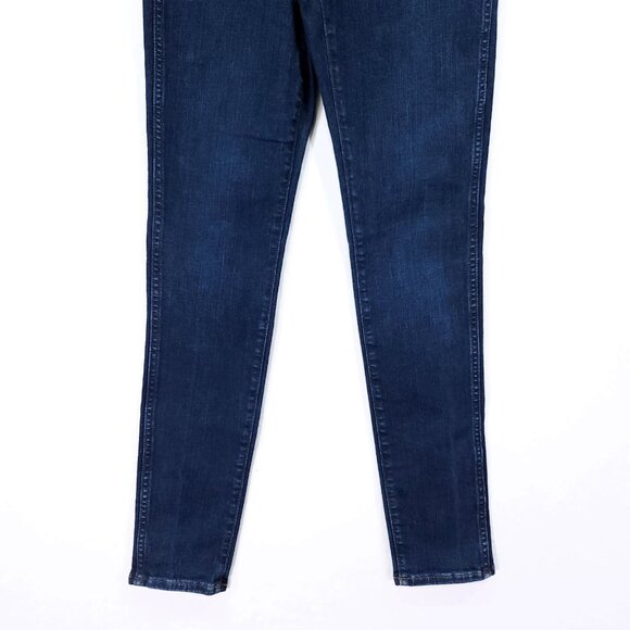 Madewell Jeans Size 25 Womens 10" High-Rise Skinny Dark Wash Stretch Slimming - Picture 10 of 13